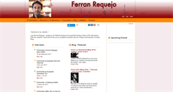 Desktop Screenshot of ferranrequejo.cat